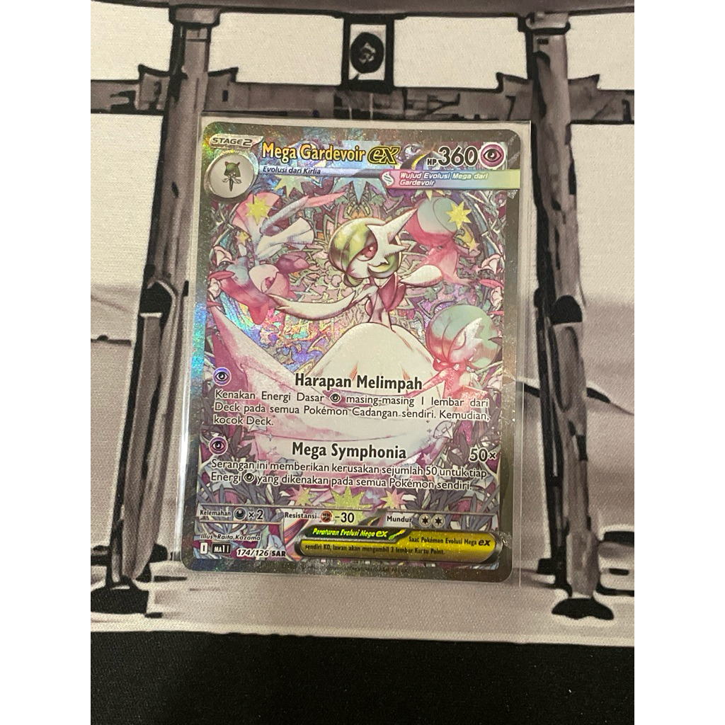 Mega Gardevoir SAR Pokemon TCG Indonesia