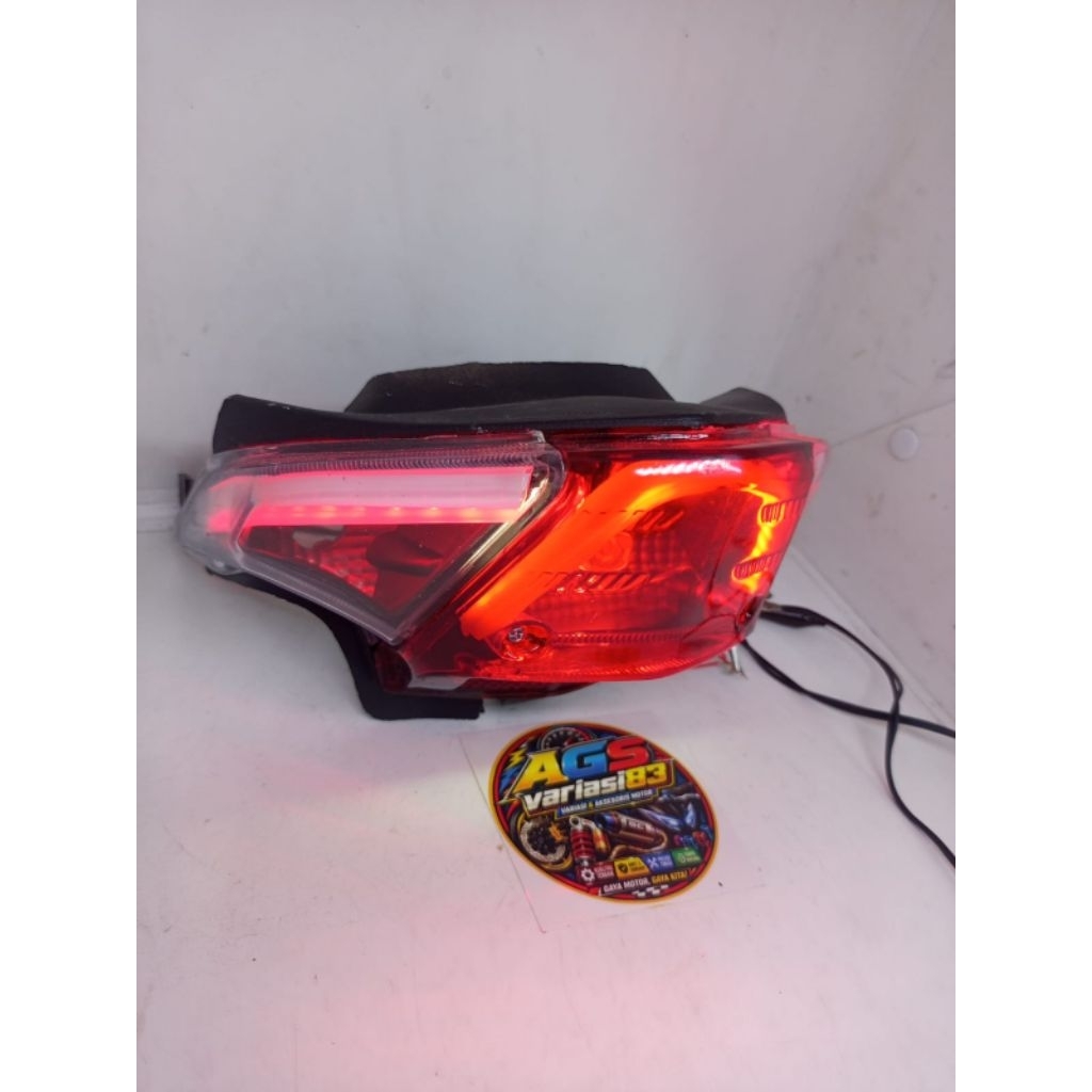 LAMPU STOP BEAT KARBU CUSTOM ALIS