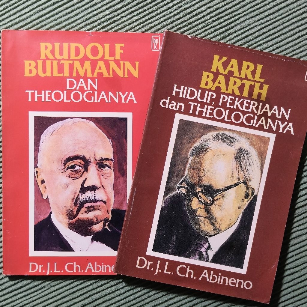 Buku Original • Biografi Theologi Kristiani / RUDOLPH BULTMANN & KARL BARTH