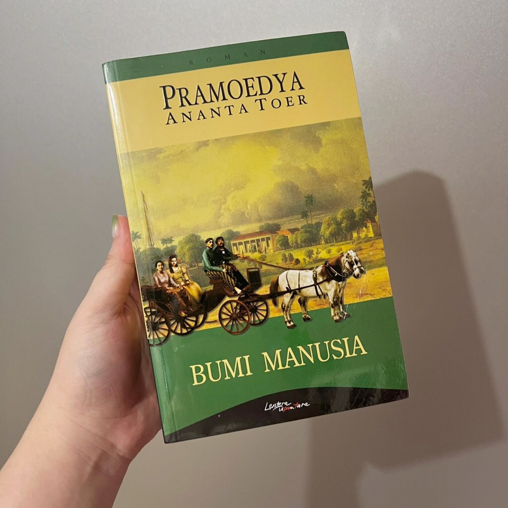 bumi manusia pramoedya ananta toer buku novel new sealed segel preloved tetralogi pulau buru