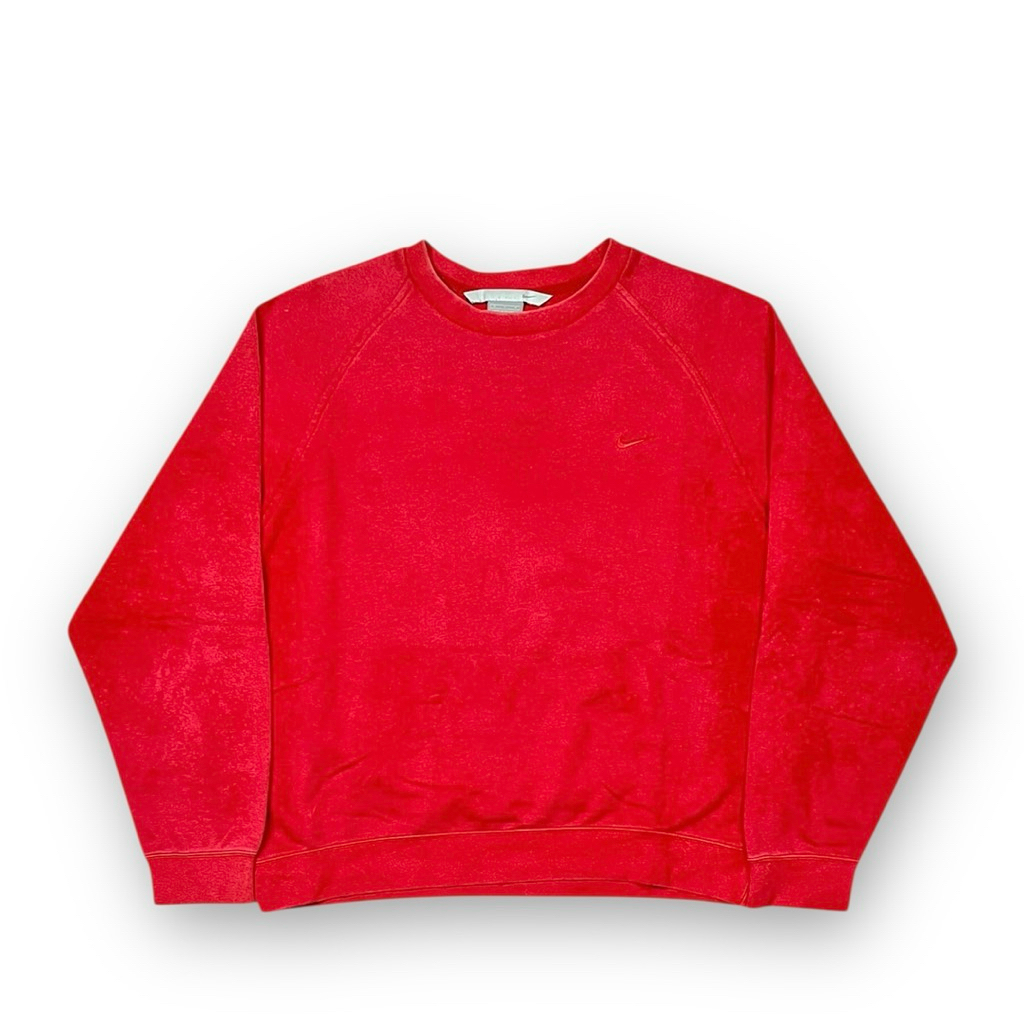 Early 2000s Nk Mini Swoosh Vintage Raglan Sweatshirt