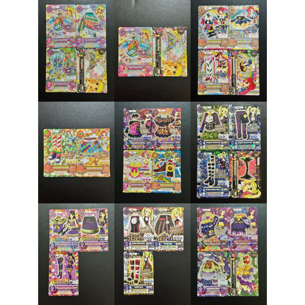 (Unofficial) Kartu Aikatsu Ichigo Hoshimiya Star Festival Mizuki Kanzaki Royal Moon Kaede Ichinose P