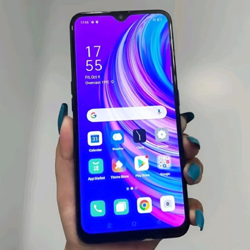 LCD Frame Ts Ori Asli Copotan Oppo F11