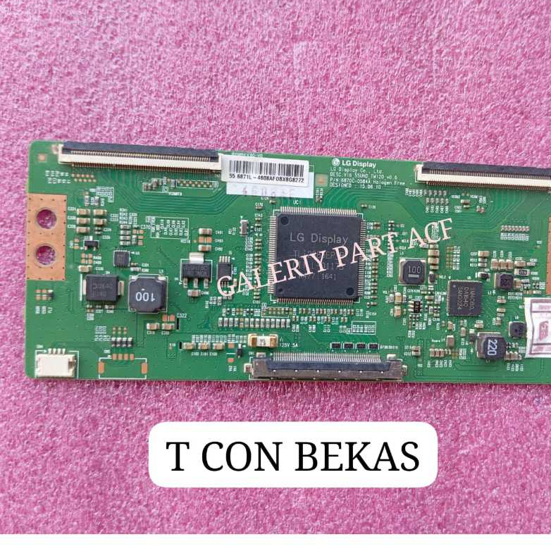 TCON TICON LOGIC BOARD TV COOCAA 55G7200 TCON TV COOCAA 55G7200