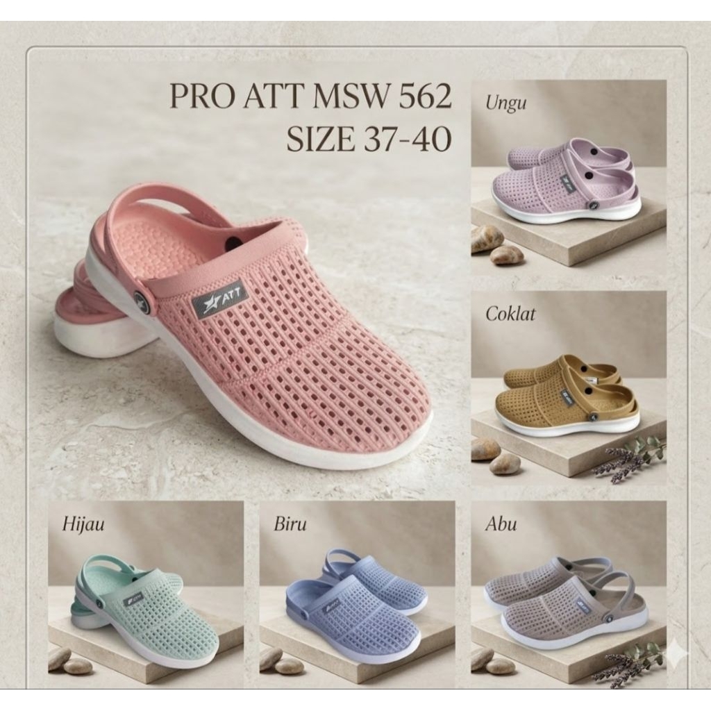 Sepatu ATT MSW 562, full up karet