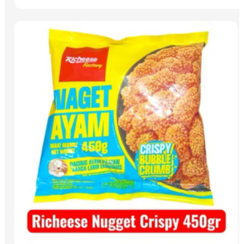 Richeese Nugget Crispy Bubble Crump 450gr