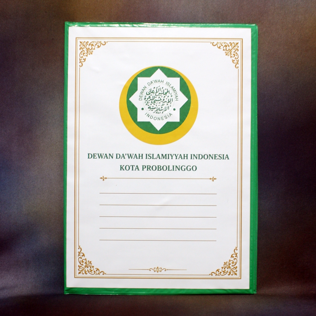 Map Custom Lipat Dua, Dua Saku Samping. Bahan: Plastik Nafa, PVC Sheet, Stikcer.