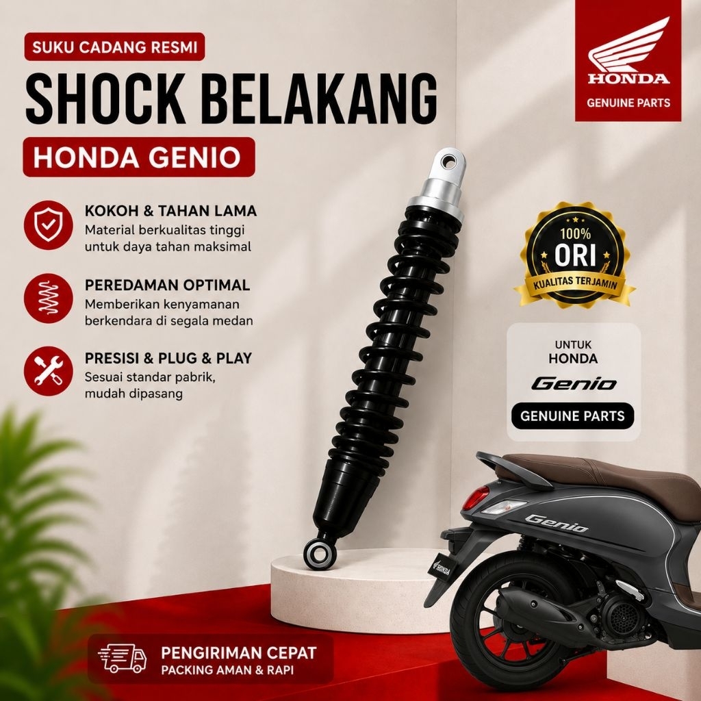 Shock Belakang Honda Genio
