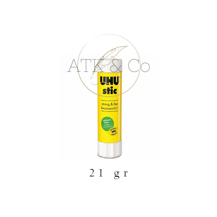 Lem Stick Sedang 21gr UHU - Lem Stick UHU Sedang - Lem UHU Stick 21gr