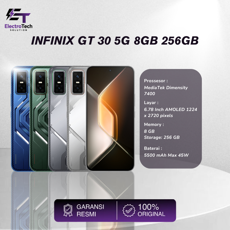 INFINIX GT 30 5G 8GB 256GB