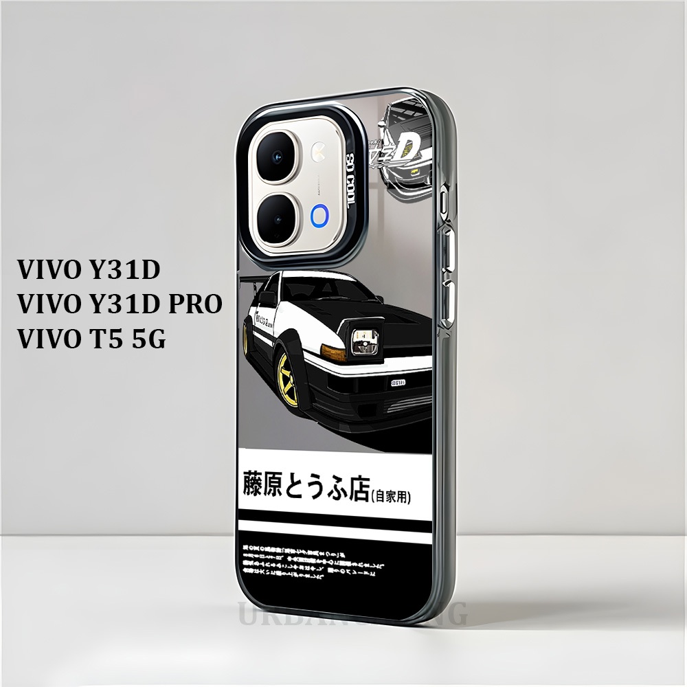 Case Compatible For VIVO Y31D PRO SOFTCASE HYBRID IMD PLATE HOLOGRAM PREMIUM SO COOL ( INITIAL D ) C