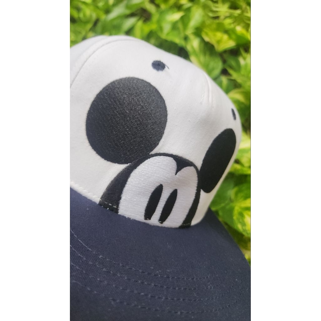 Topi Disney Mickey Mouse ( monster logo ) - Official  ( snapback ) ORIGINAL