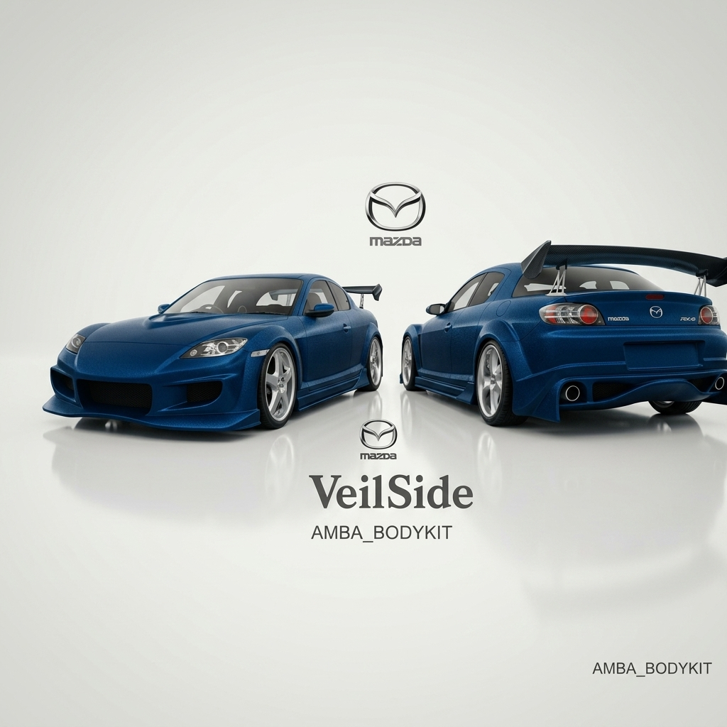 (Tanpa PO) BODYKIT mazda RX8 veilside . BODY KIT BODIKIT GRADE-A tebal-kuat-lentur body kit bodikit