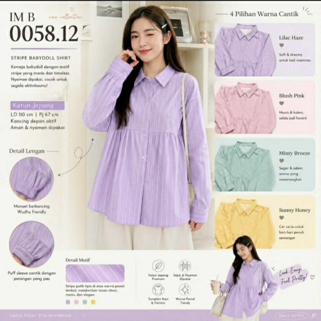 blouse babydoll