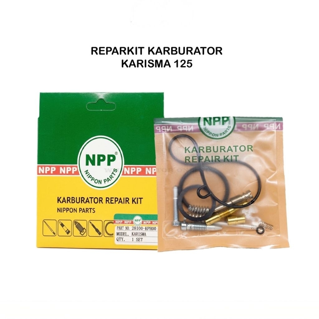 Karburator Reparkit Karisma NPP Isi Karburator Karisma Set