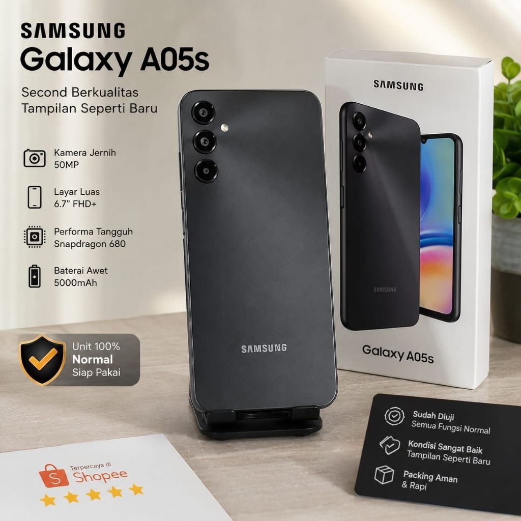 Samsung Galaxy A05s Resmi Indonesia