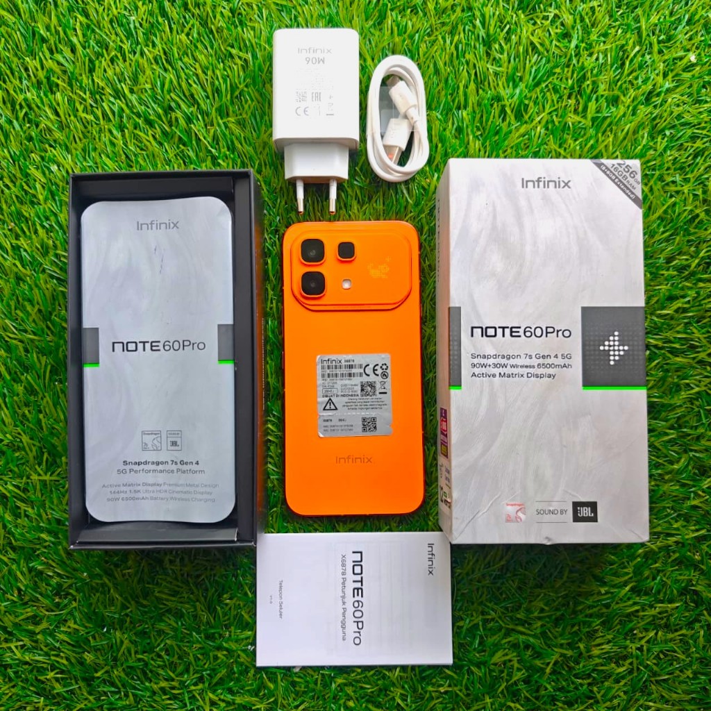 INFINIX NOTE 60 PRO SECOND 8/256GB & 12/56GB HP SECOND HP SEKEN HP BEKAS HP MURAH