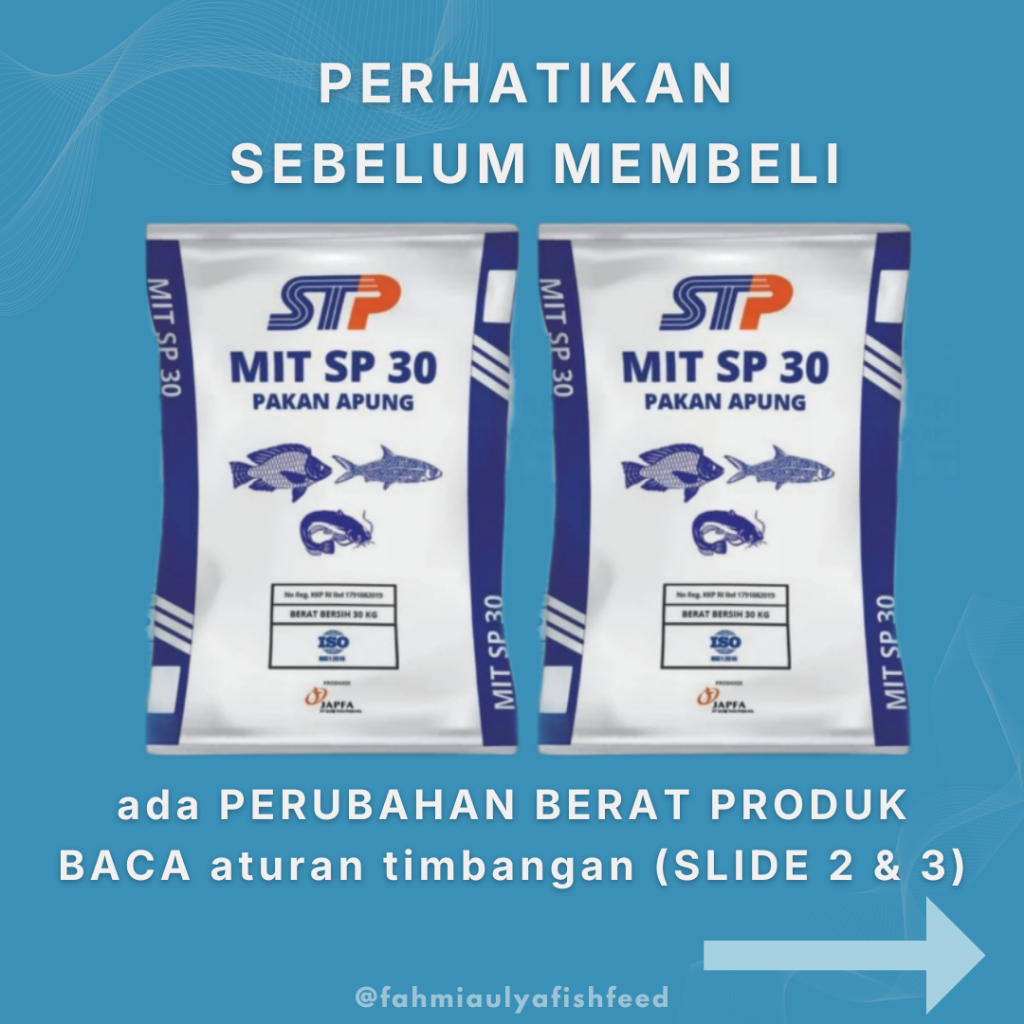(KEMASAN 2 KG) STP BA6 PROTEIN TINGGI 25-27% PAKAN APUNG IKAN BANDENG, LELE, MUJAER, NILA | STP BA6