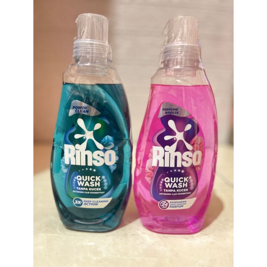 Rinso Detergent Cair Botol 650gr