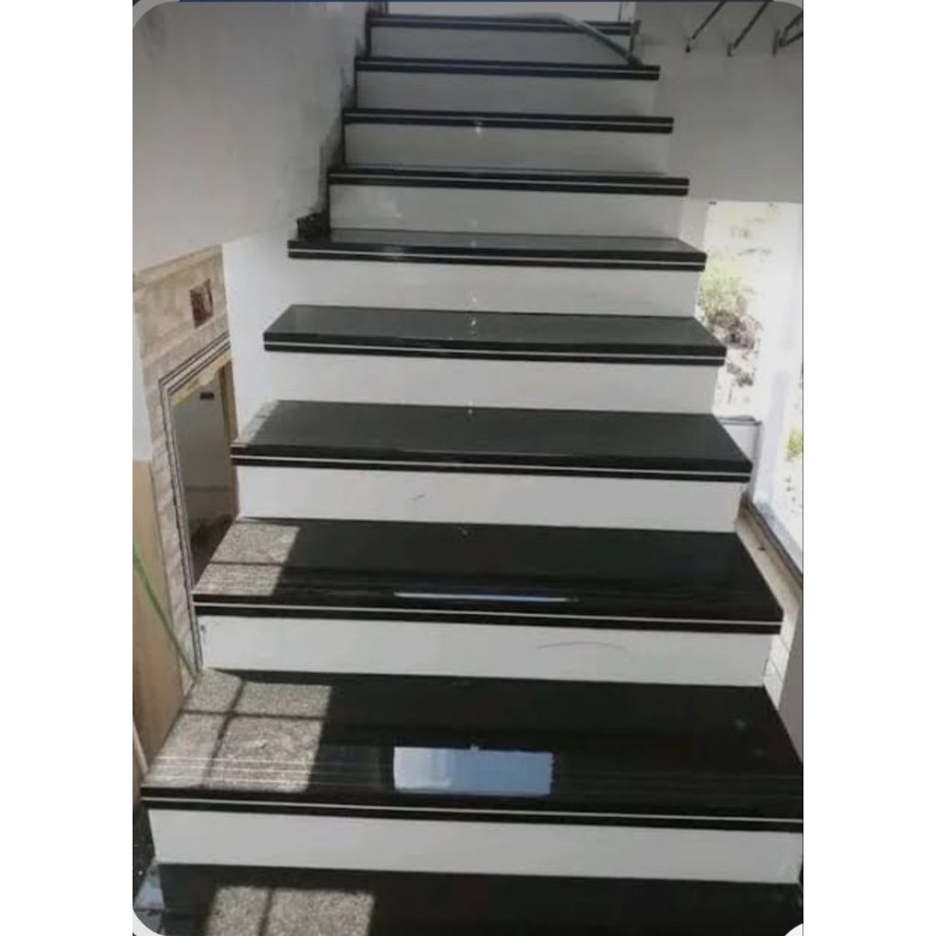KERAMIK TANGGA DOUBEL BEVEL 30X120 LIST PLINT LANTAI BODRES CUSTOM
