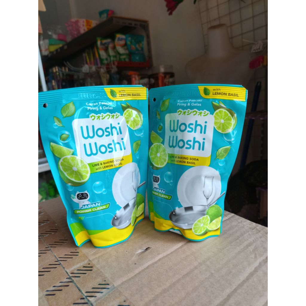2pcs Woshi Woshi 200ml sabun cuci piring