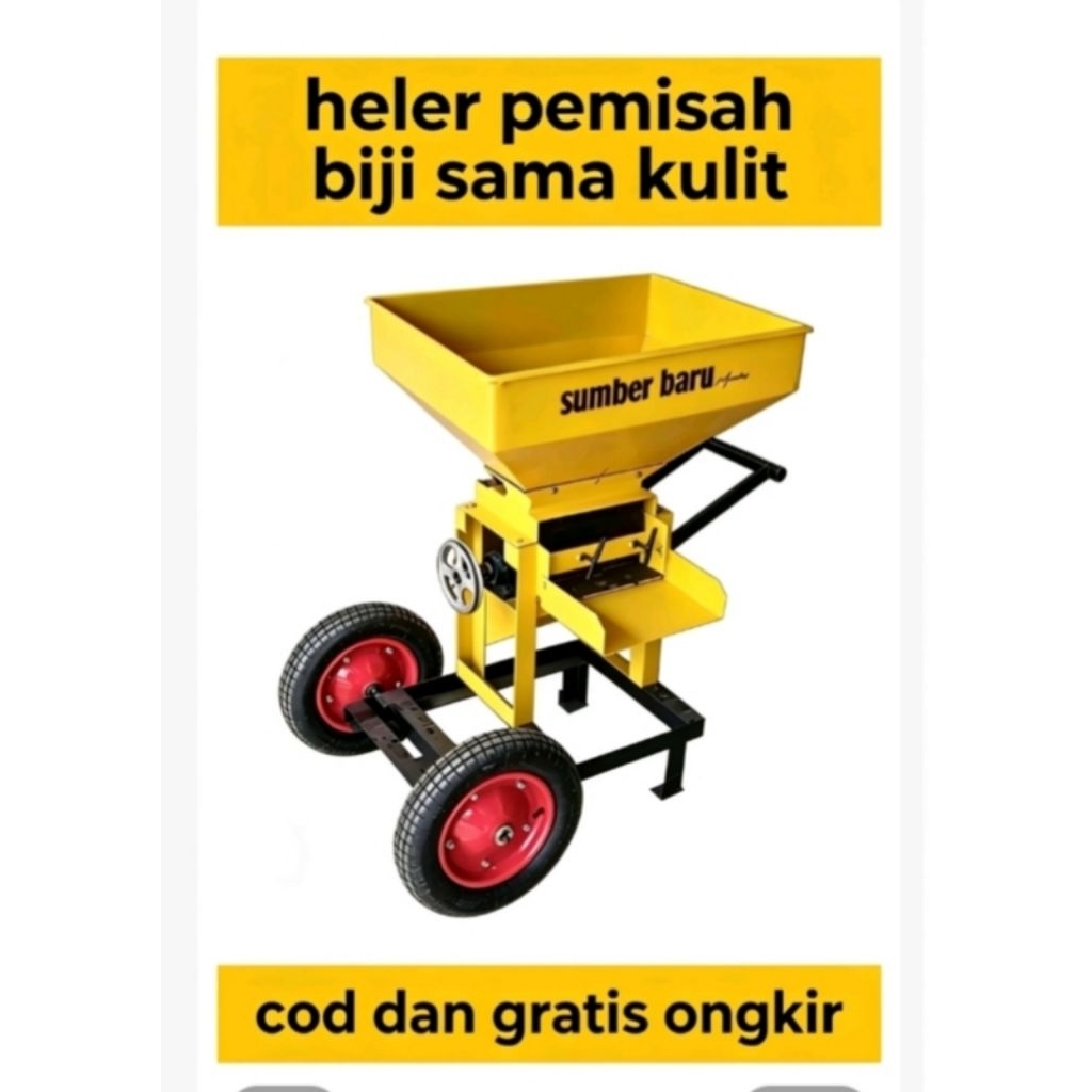 mesin huller kopi basah kulit biji terpisah, gilingan pengupas kopi basah