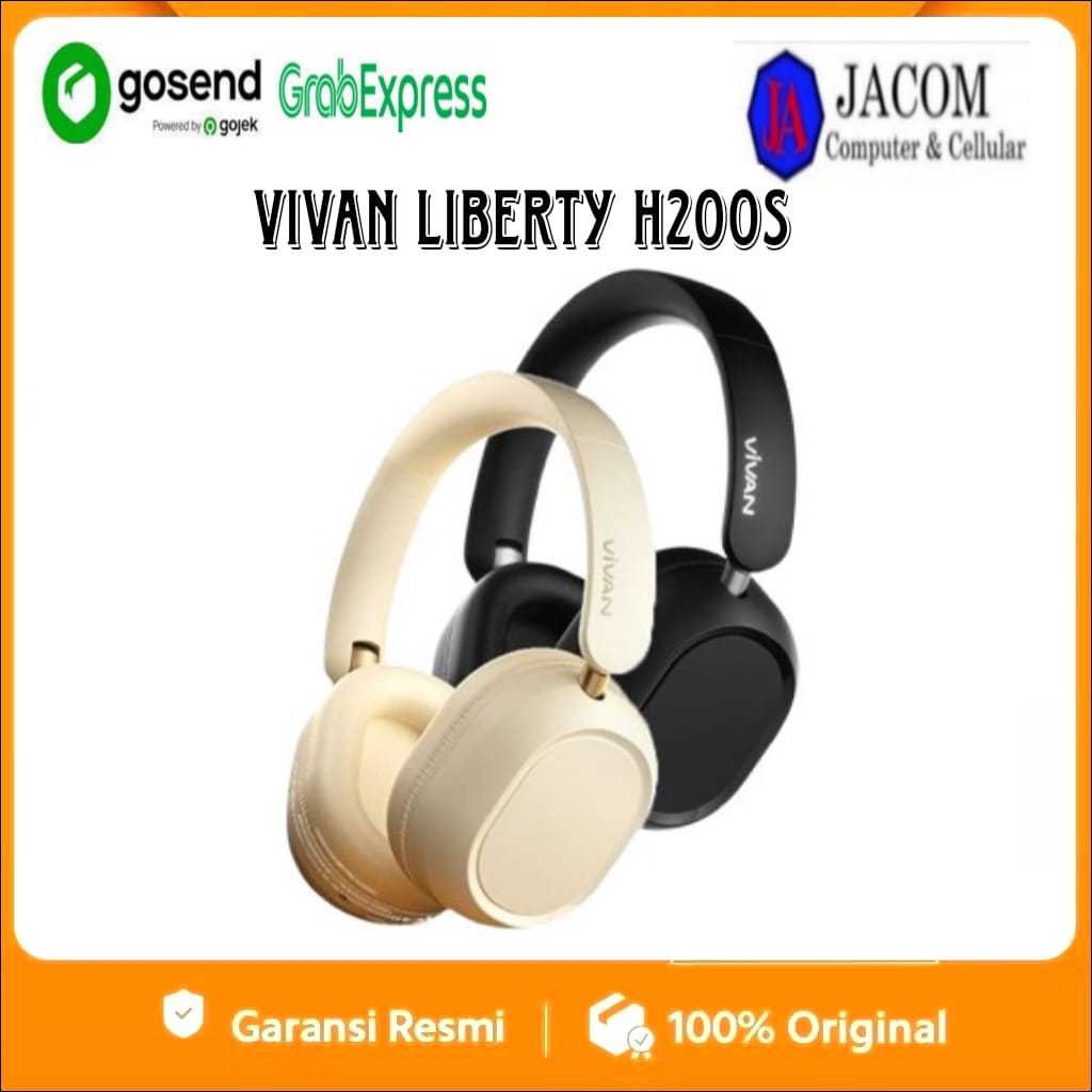 HEADSET BLUETOOTH VIVAN LIBERTY H200s ORIGINAL