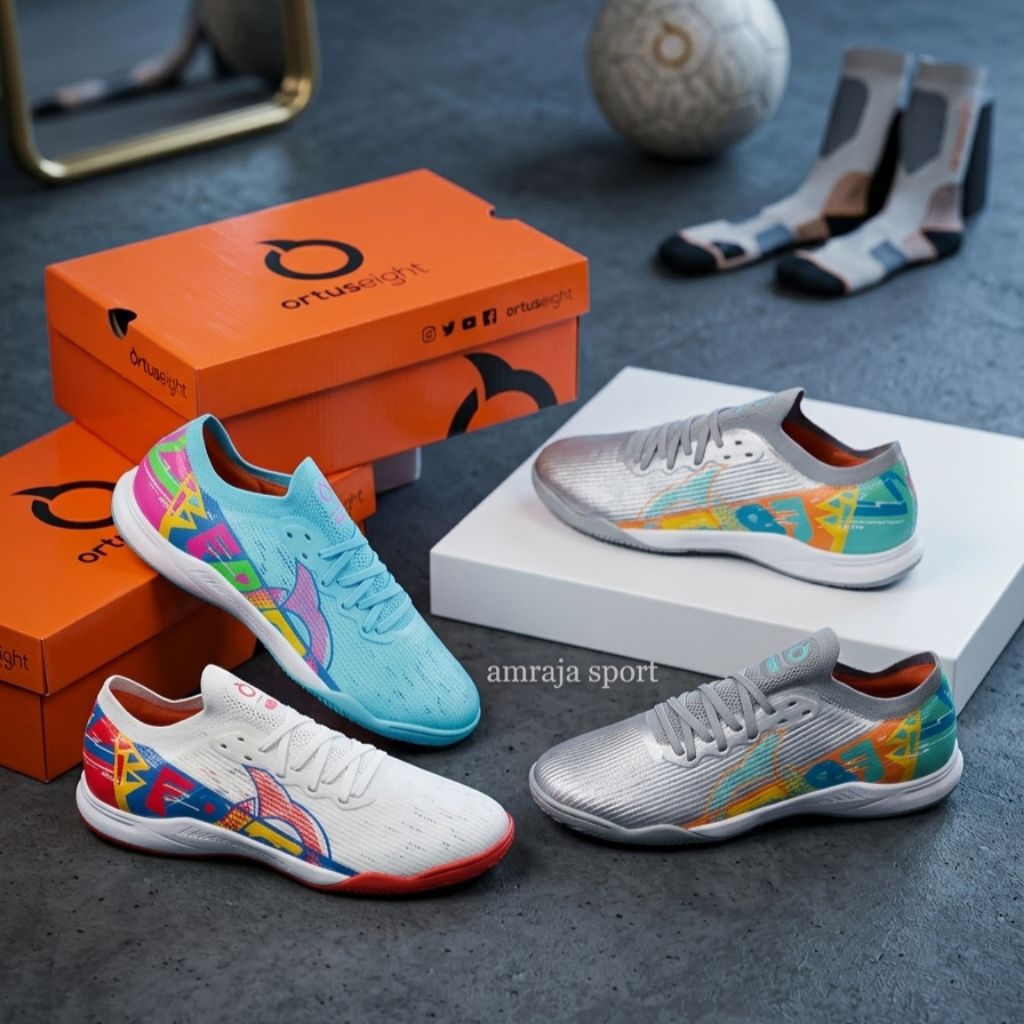 Sepatu Futsal Ortuseight Ortus Catalyst Liberte V2 V3 V4 IN Original