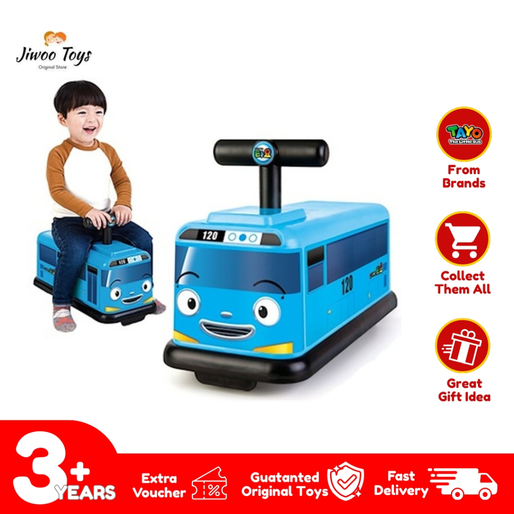 Iconix Tayo The Little Bus Classic Bus Ride-On TYT-114003/Mainan Anak Mobil Bisa Di naiki