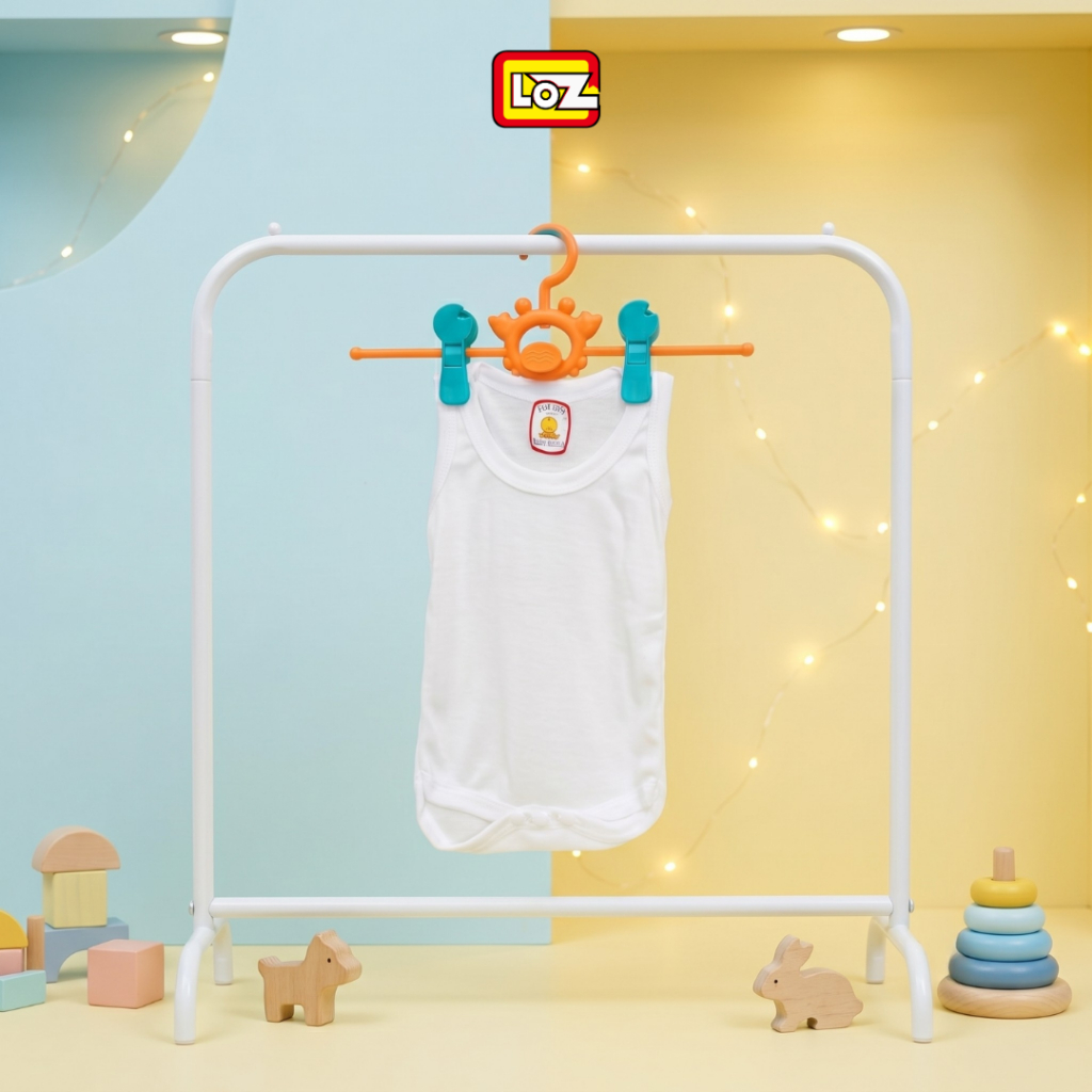 Baju Bayi / Kaos Singlet CD Anak / Hansop Singlet Anak Polos Putih - Size S