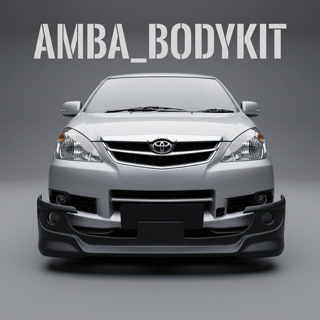 (Tanpa PO) Bodykit Avanza Lama 2006-2011 Custom Bodykit Avansa Bodikit Avanza Fiber Duraflek