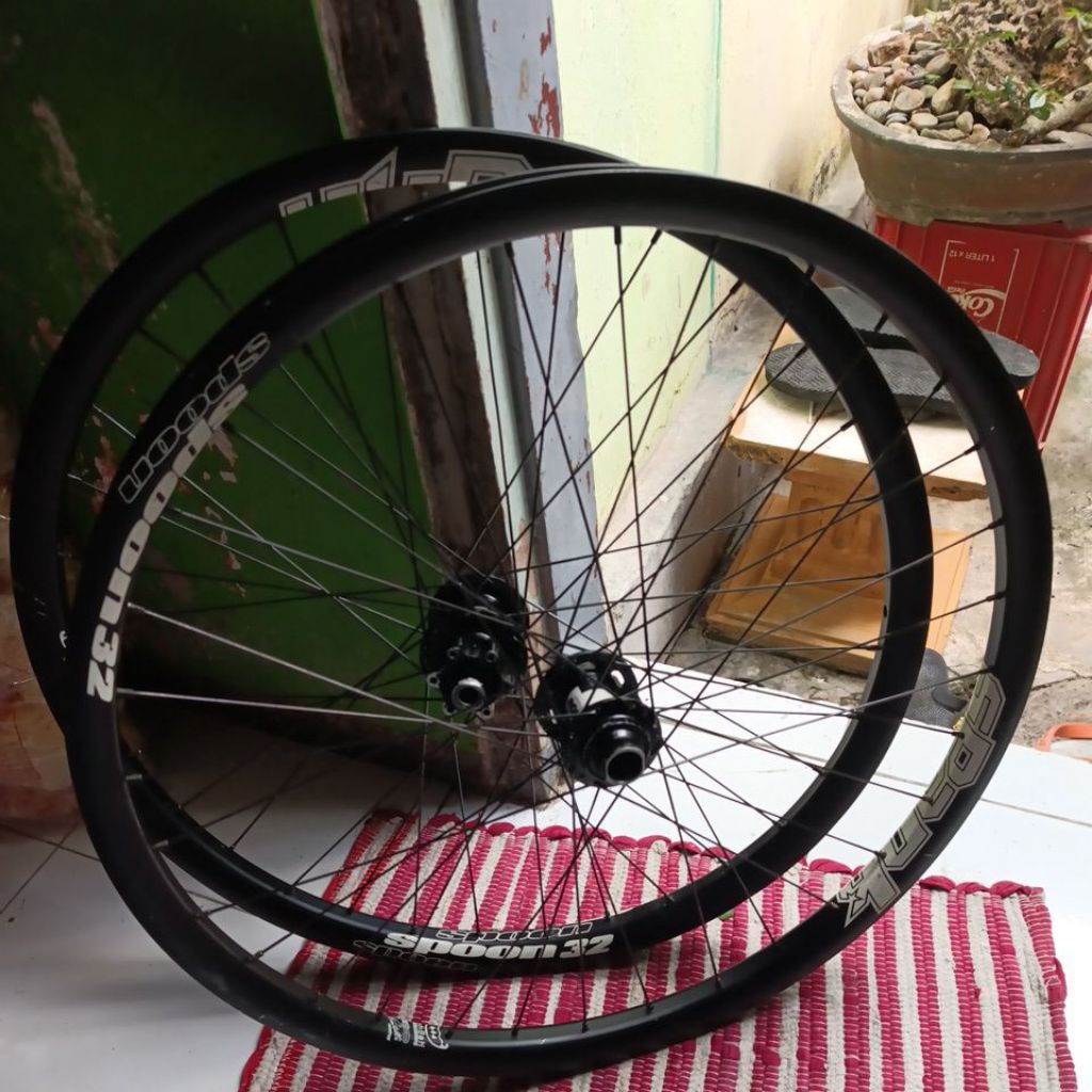 Wheelset 26 DT Swiss Rims Spank