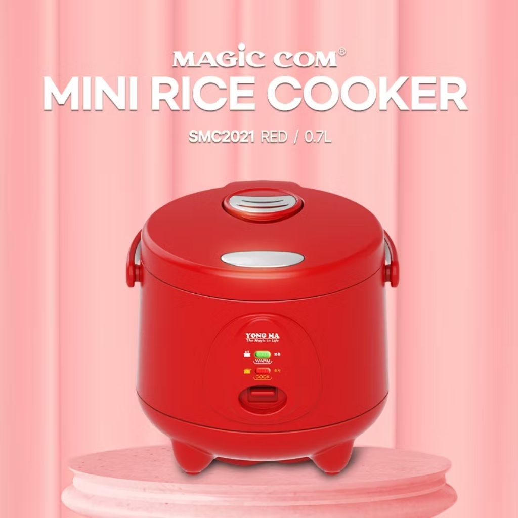 RICE COOKER MAGIC COM YONG MA YONGMA SMC 2021R SMC2021R / MAGIC COM MINI YONGMA SMC-2021R KAPASITAS 