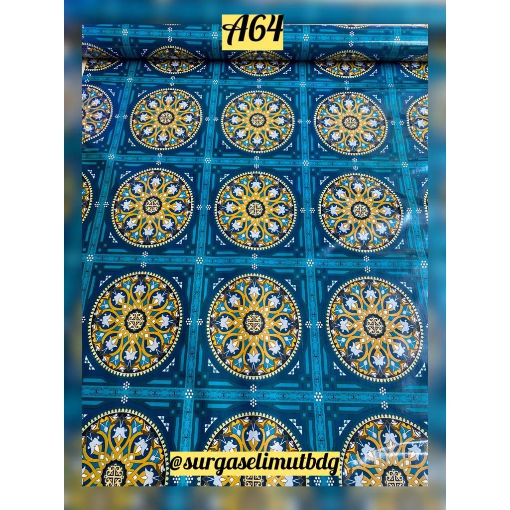 (PER METER) KARPET LANTAI METERAN MENGKILAP PLASTIK VINYL GLOSY  DIJUAL METERAN TIKAR PLASTIK / ALAS