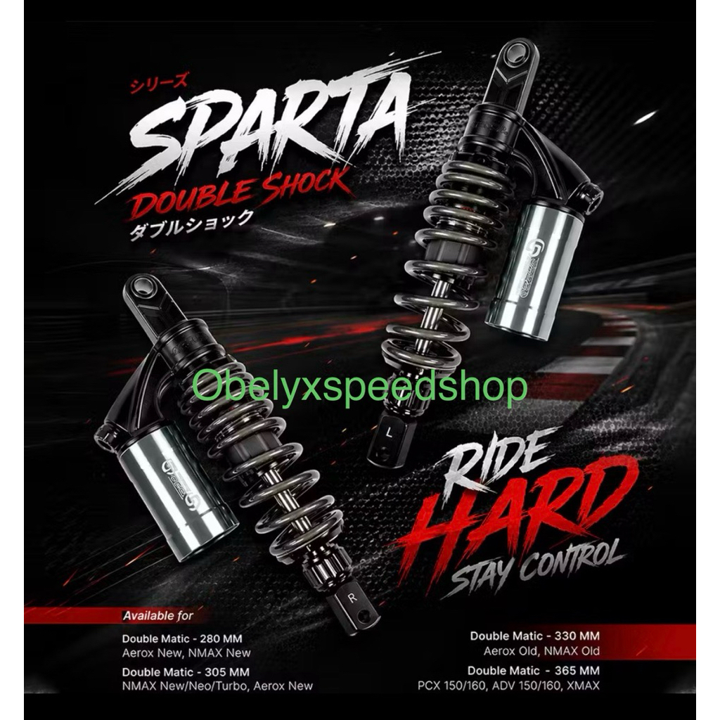 SHOCK SHOCKBREAKER GROZA SPARTA NMAX AEROX PCX 160 XMAX OLD NEW NEO TURBO ALPHA CONNECTED 305MM 330M