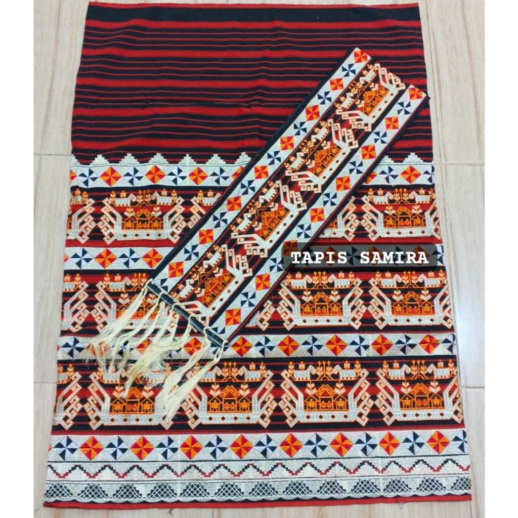 Tapis Lampung Bordir Tenun