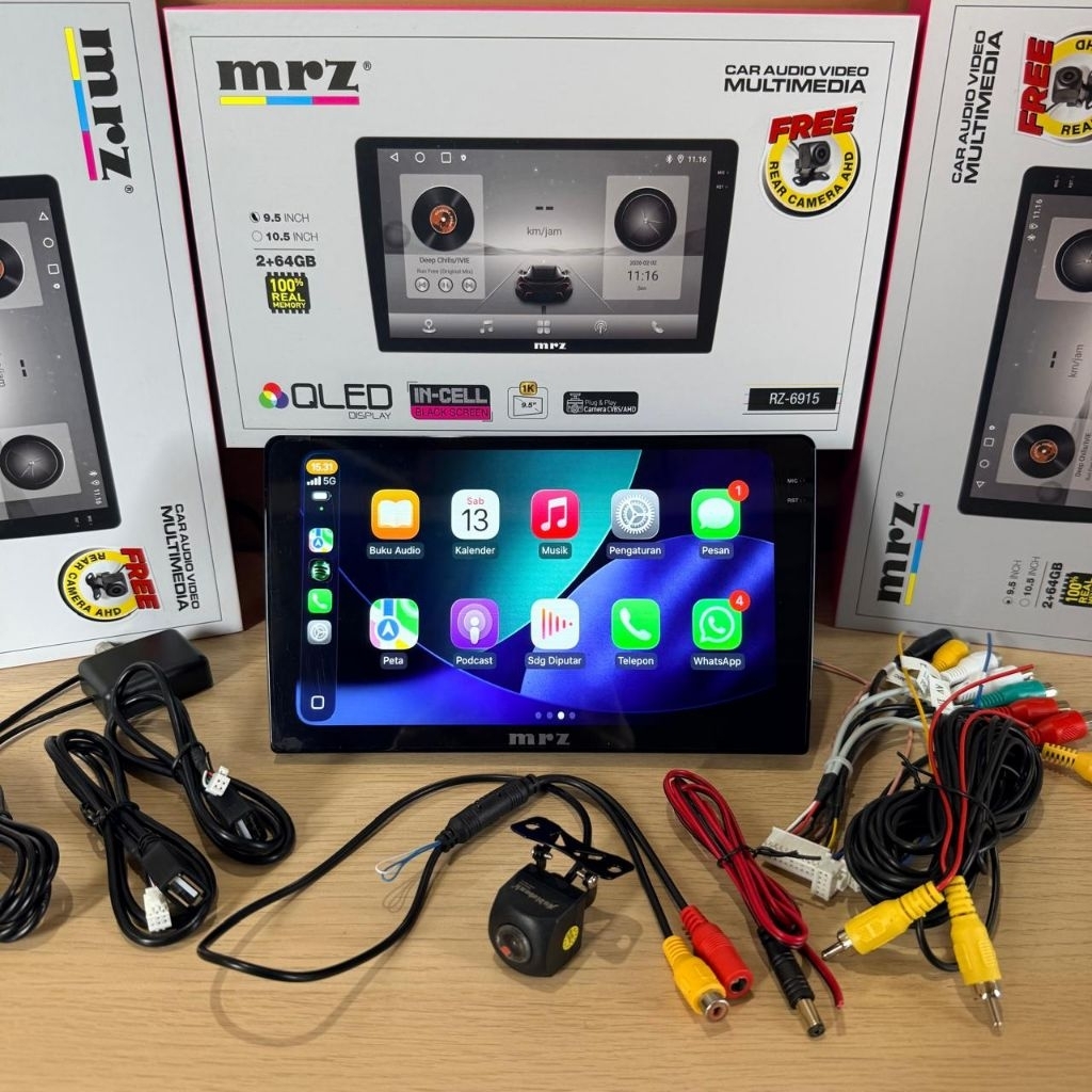 HEAD UNIT ANDROID MRZ RAM 2/64 GB 9 INCH ANDROID OS 12 MRZ