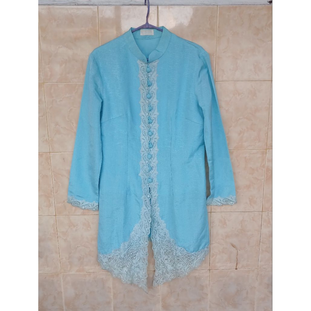 Kebaya Encim  Bordir Kerancang Bordir Preloved