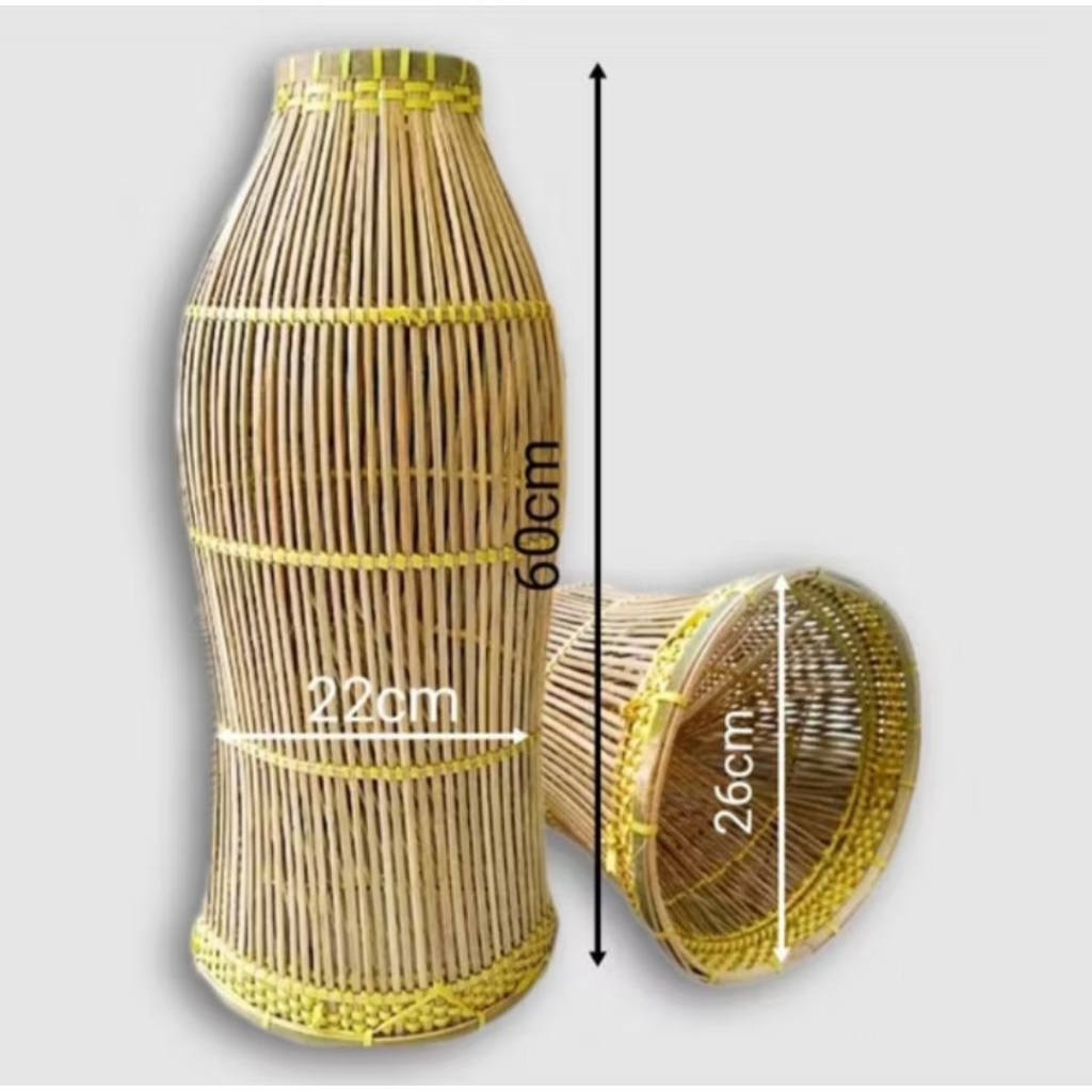 Bubu Perangkap Ikan Bambu Tradisional Ramah Lingkungan