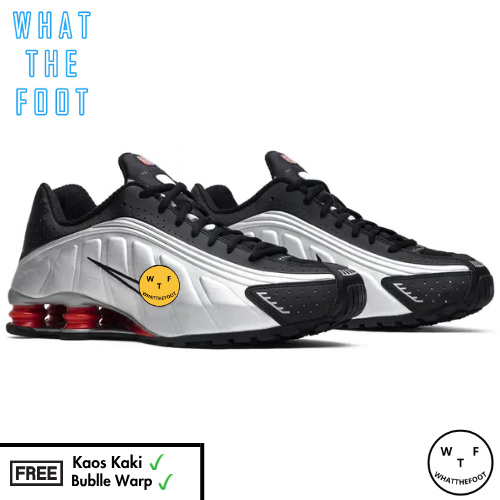 Shox R4 Black Metalic Silver Red/Black Metalic Silver/Black Metalic Silver Blue/Black Grey/Black/Whi