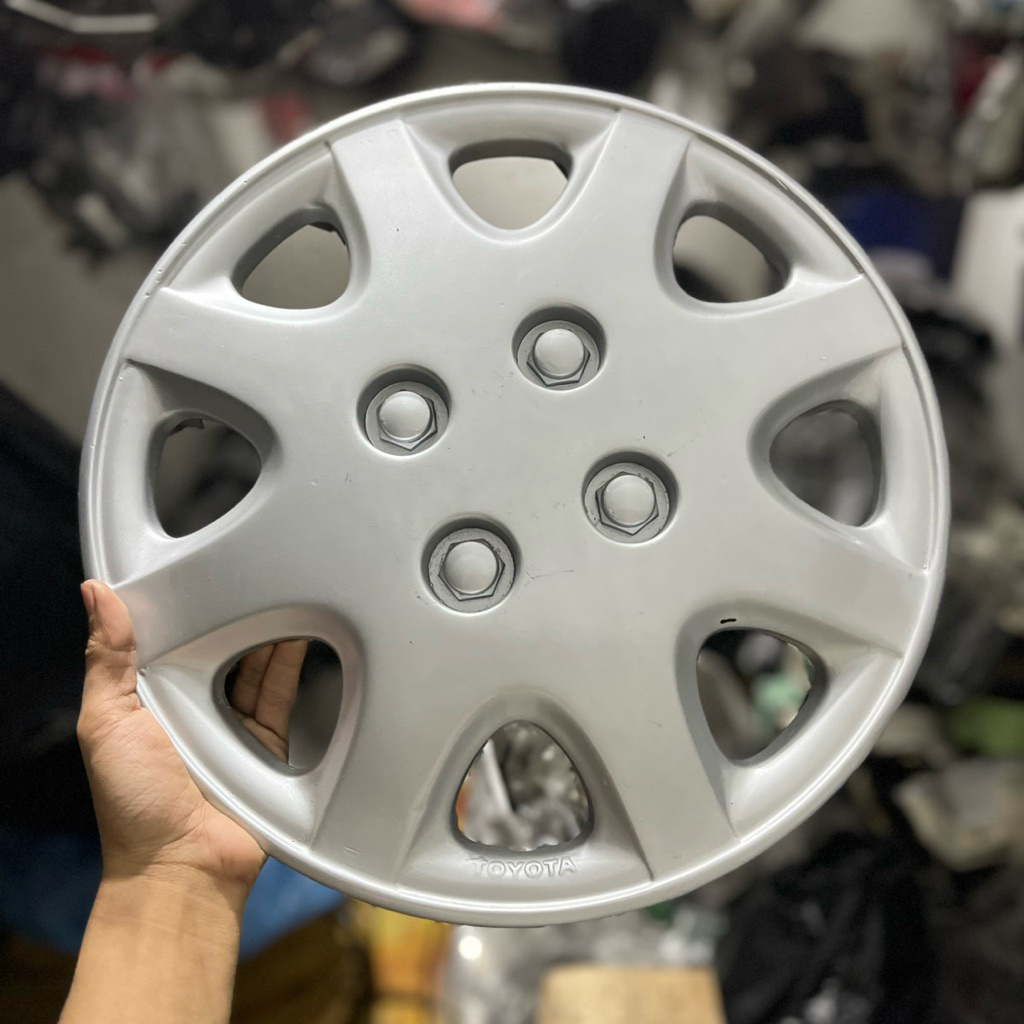 Wheel Dop Weldop Cover Velg Toyota Starlet Ring 13 Original Copotan