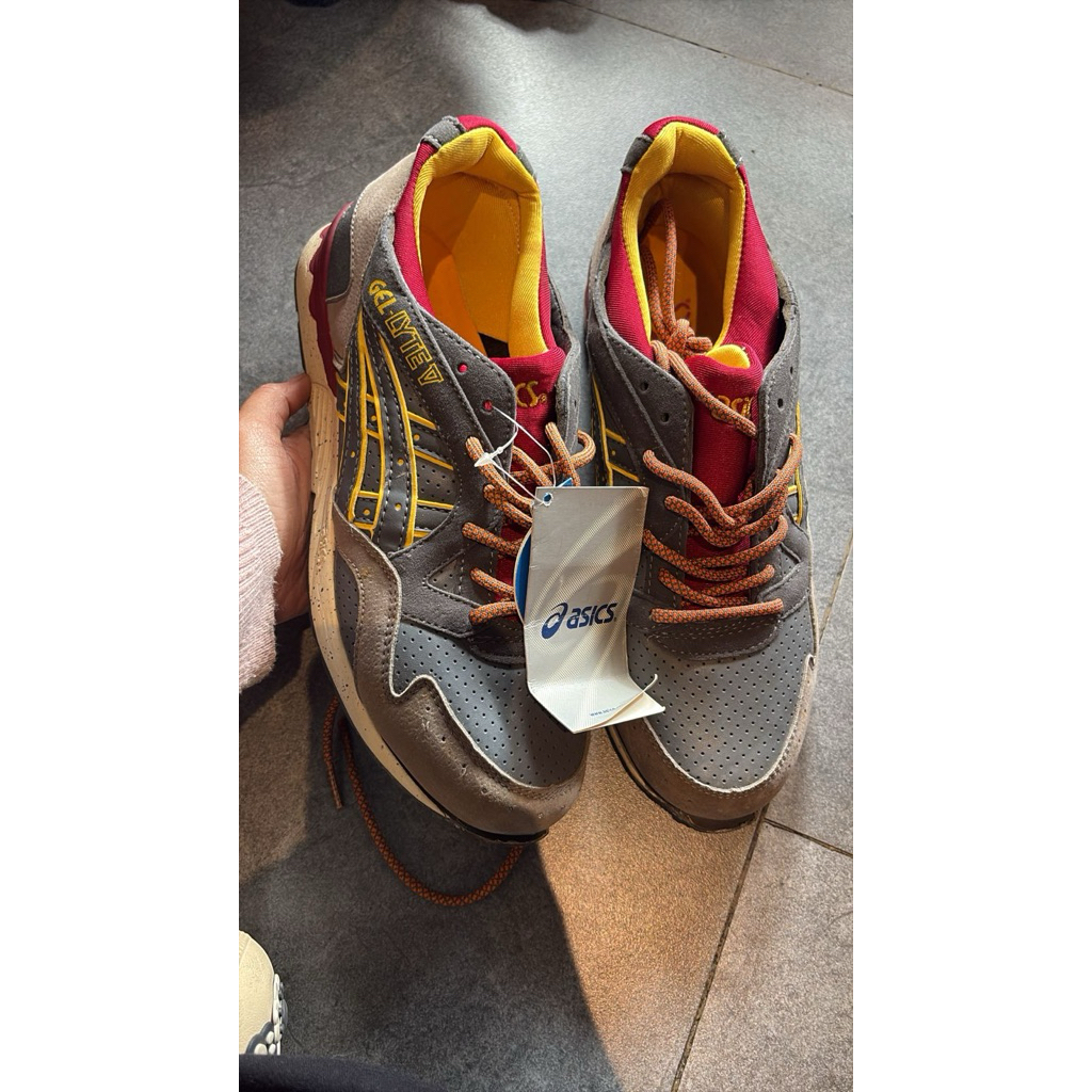 (PROMO) ORI NEW ASICS GEL LYTE V SNEAKERS MEN