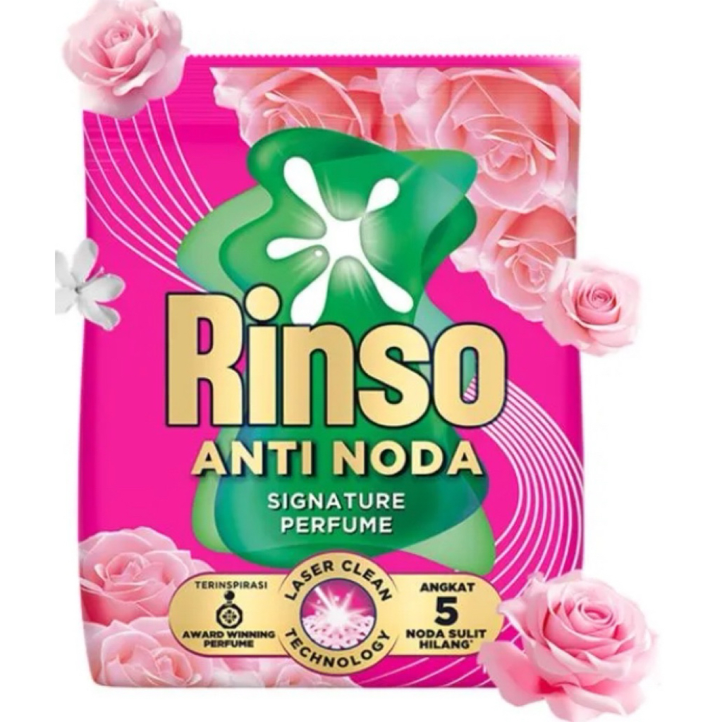 Rinso Anti Noda Rose Fresh Deterjen Bubuk 2750gram