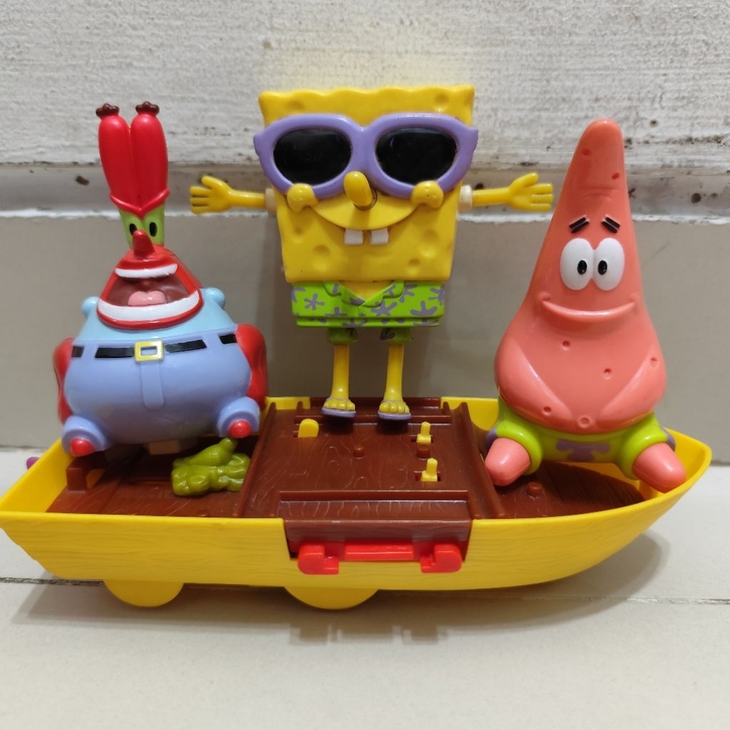 Happy Meal McDonalds Spongebob set