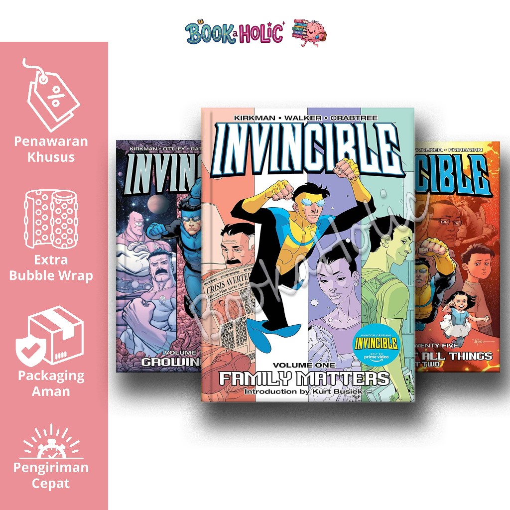 Comic the Invincible Book 25 Series | Bahasa Inggris (English Book) - BooKaHolic