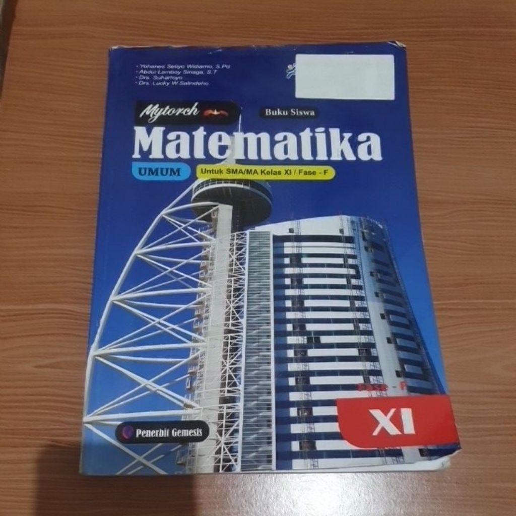 buku matematika kelas xi sebelas kurukulum merdeka penerbit gemesis