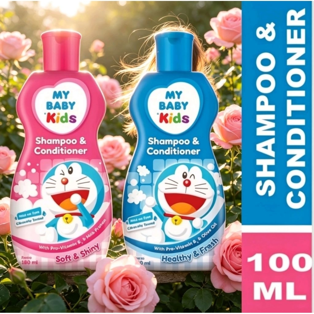 My Baby Kids Shampoo & Conditioner 100 ml - Shampoo Anak