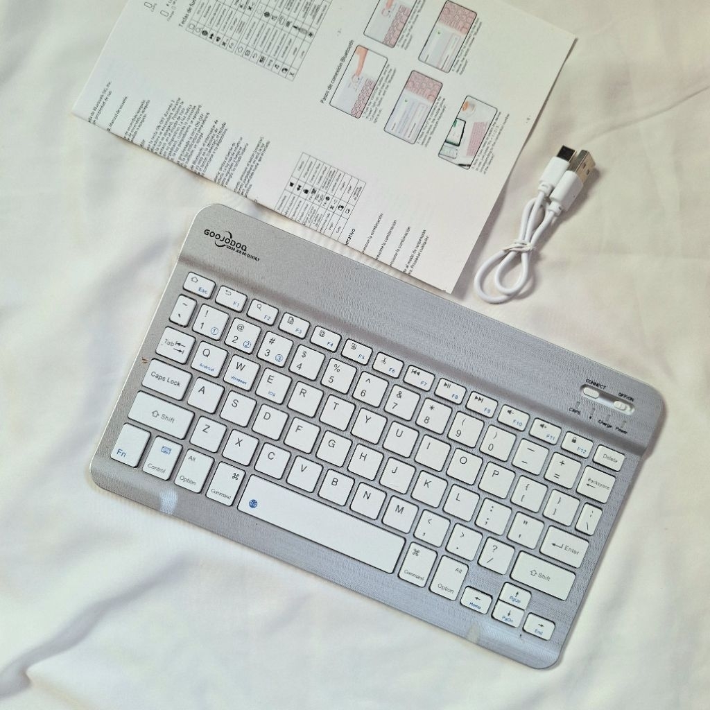 gojodooq 2nd gen silver keyboard wireless [second]