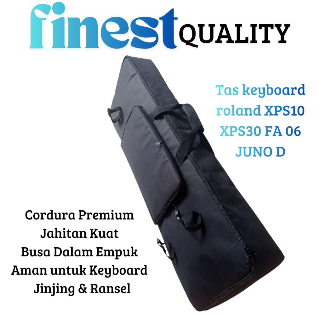 Marofaza 2 Tas Keyboard Roland XPS10 XPS30 Roland Juno D Roland FA06 Gigbag Softcase Sarung Keyboard