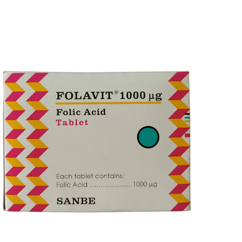 Folavit Asam Folat 1000mcg - Suplemen Asam Folat untuk Ibu Hamil dan Menyusui